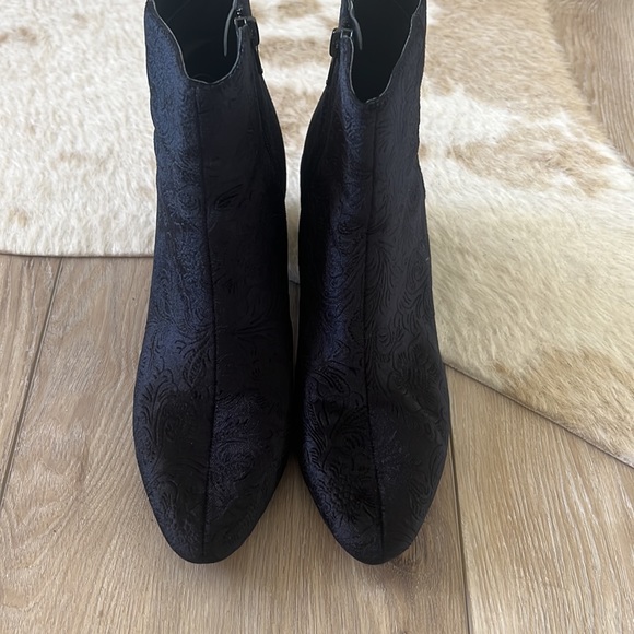 Unisa black fabric ankle boots - Picture 3 of 6